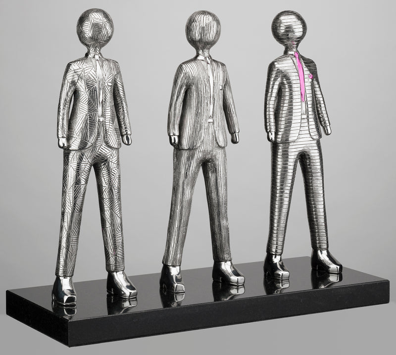 BCO Sculp Pink Tie & Hanky c 