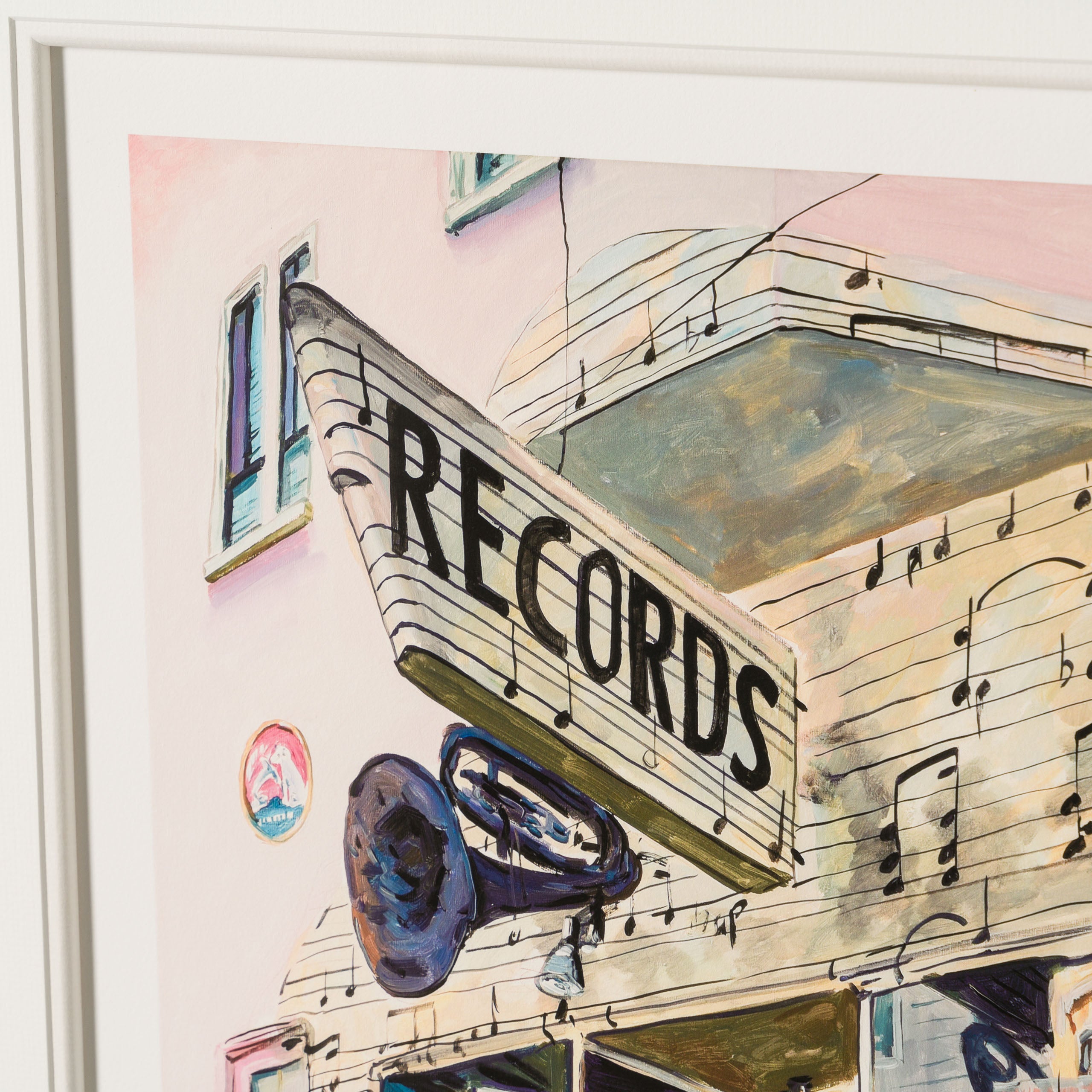 Product image 4 for bob-dylan-musical-notes-san-francisco