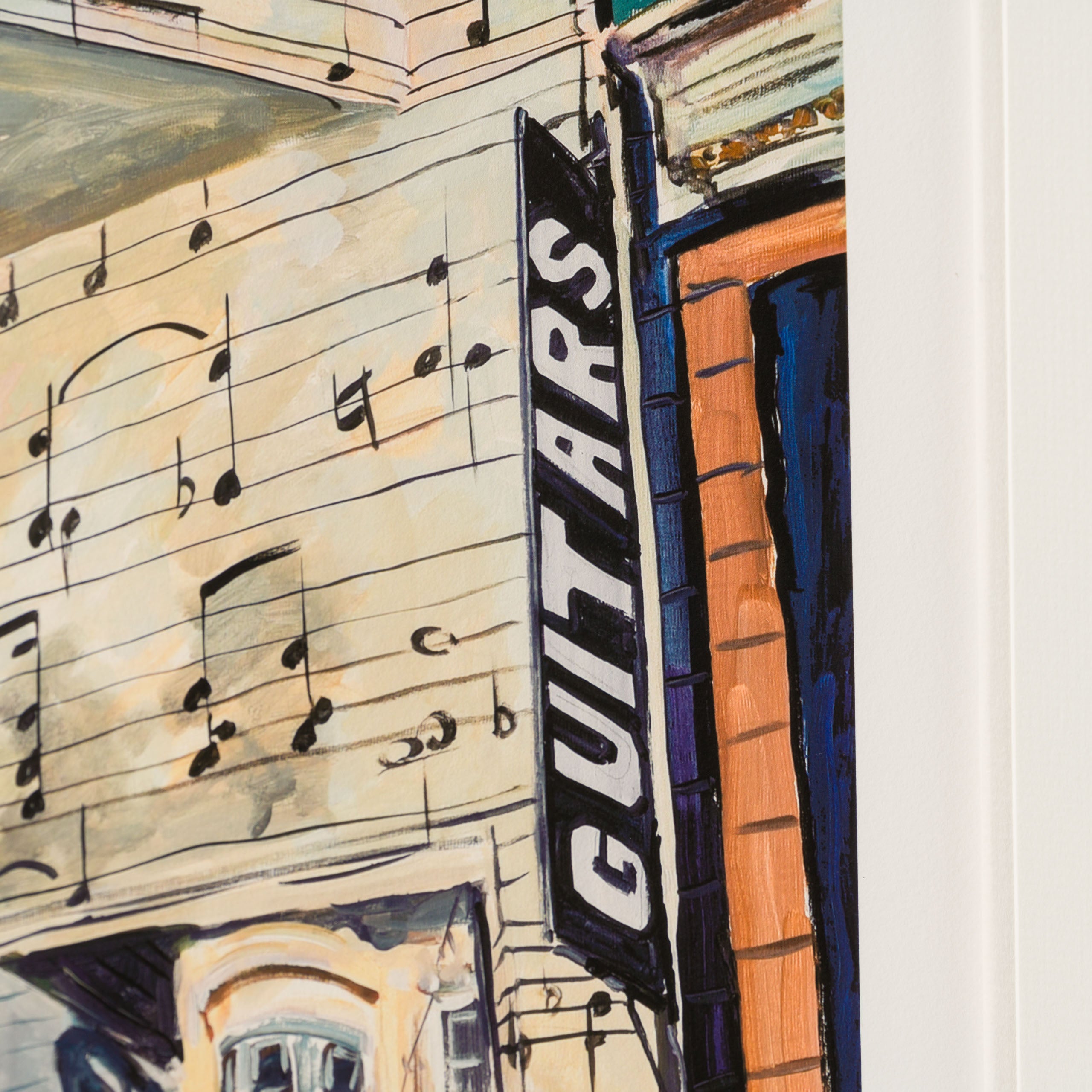 Product image 1 for bob-dylan-musical-notes-san-francisco