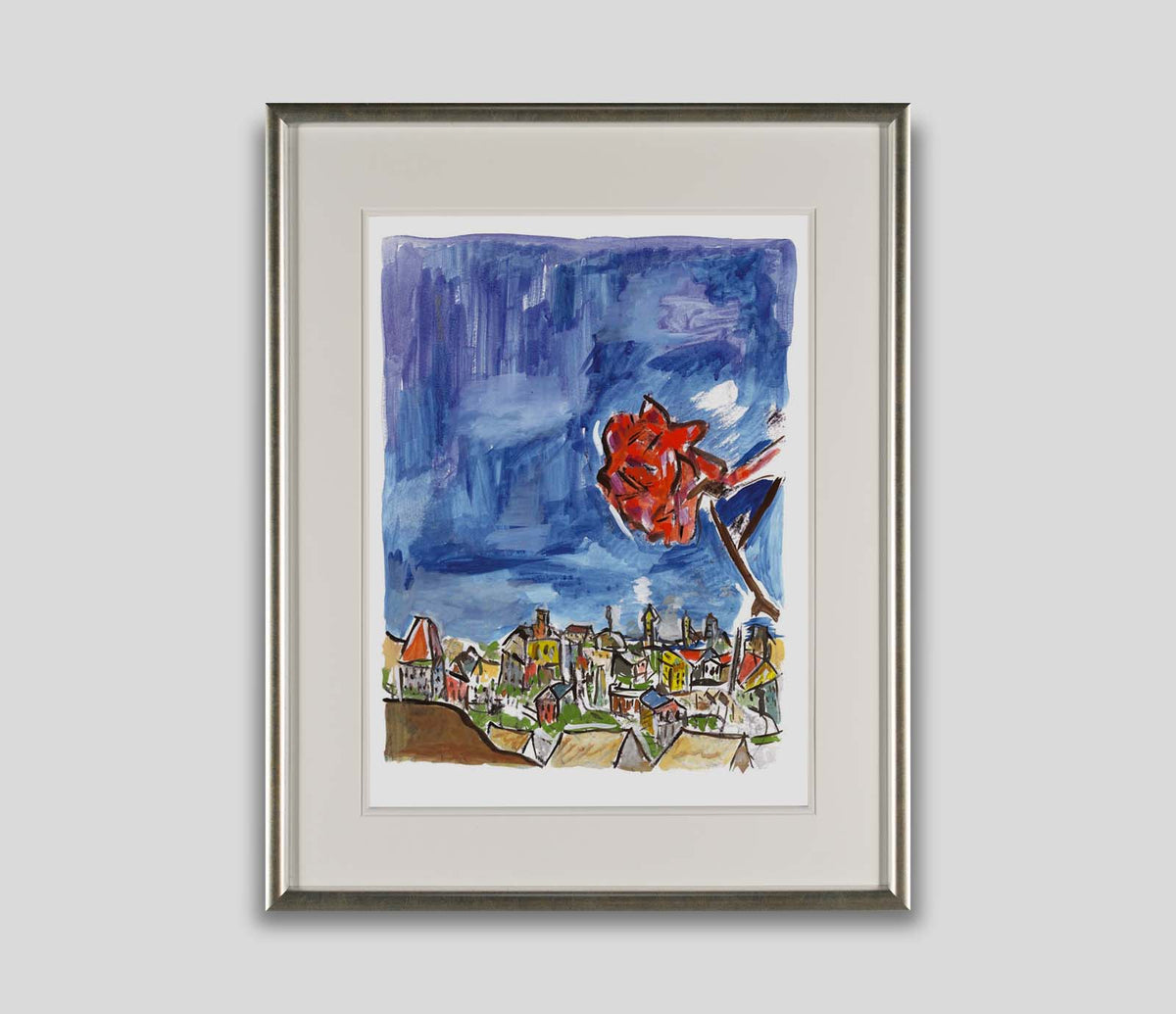 BDY ROSE ON A HILLSIDE 1 