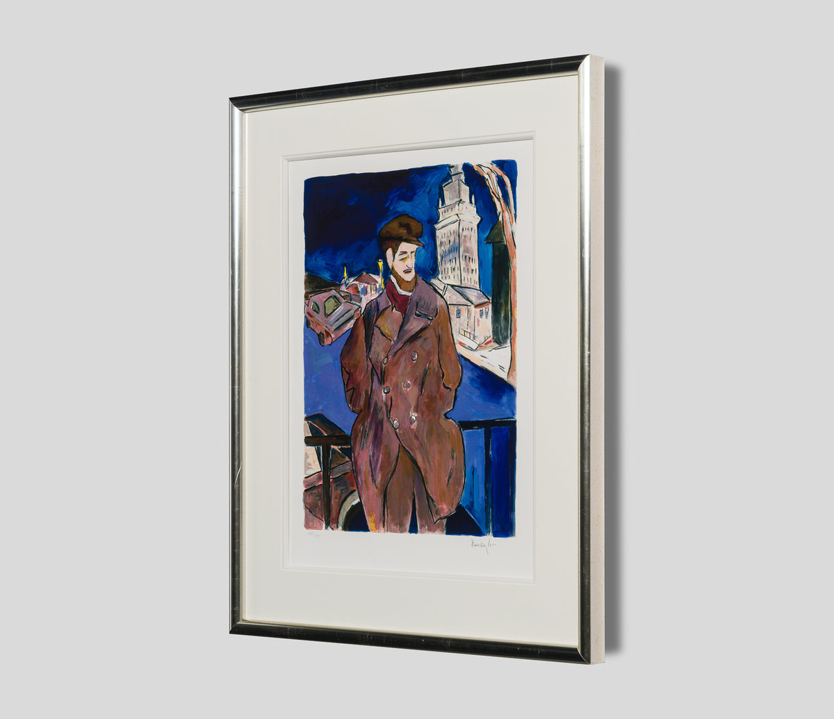 BDY SLE POR 06691 2 Man On A Bridge (2016) 