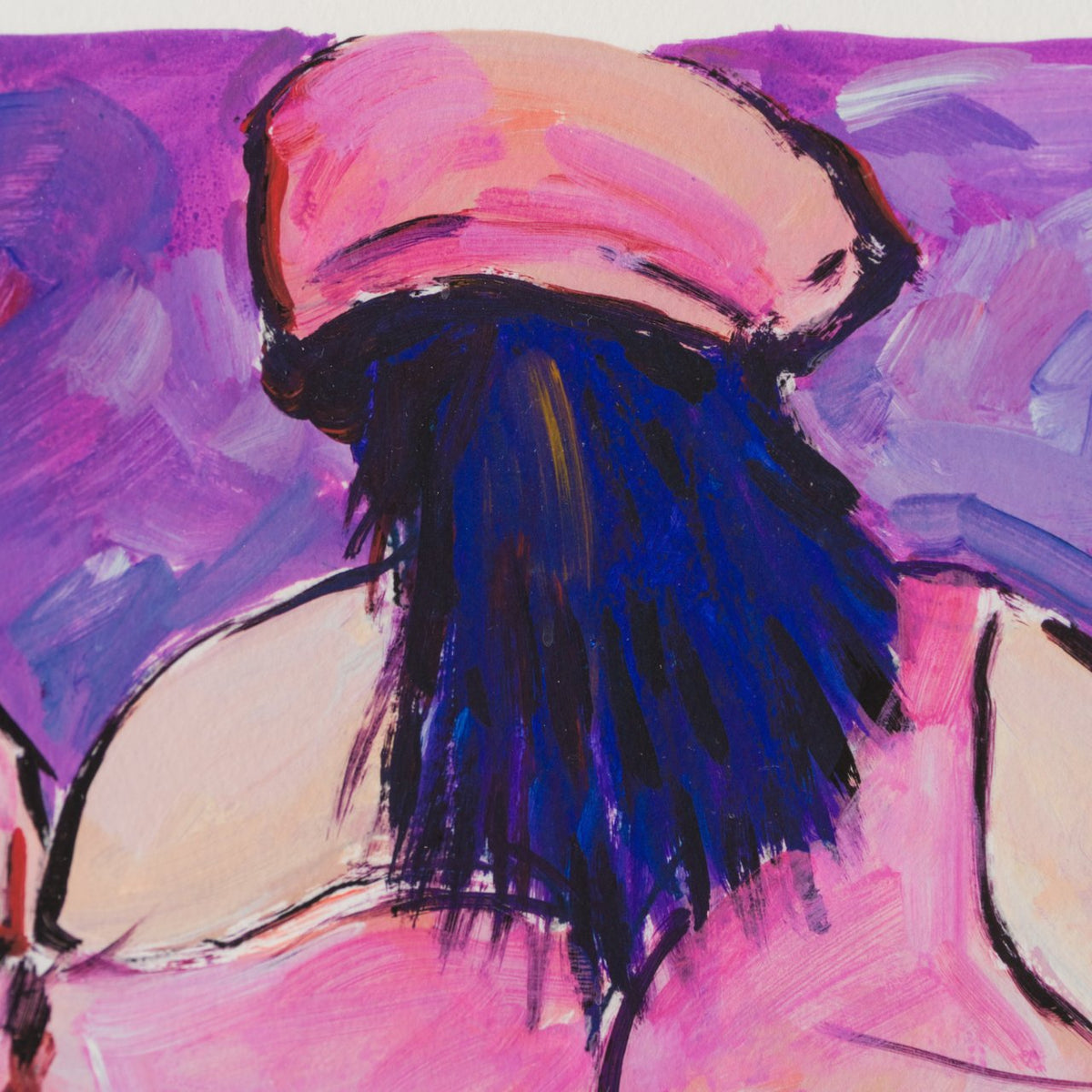 Woman In Red Lion Pub (2018)