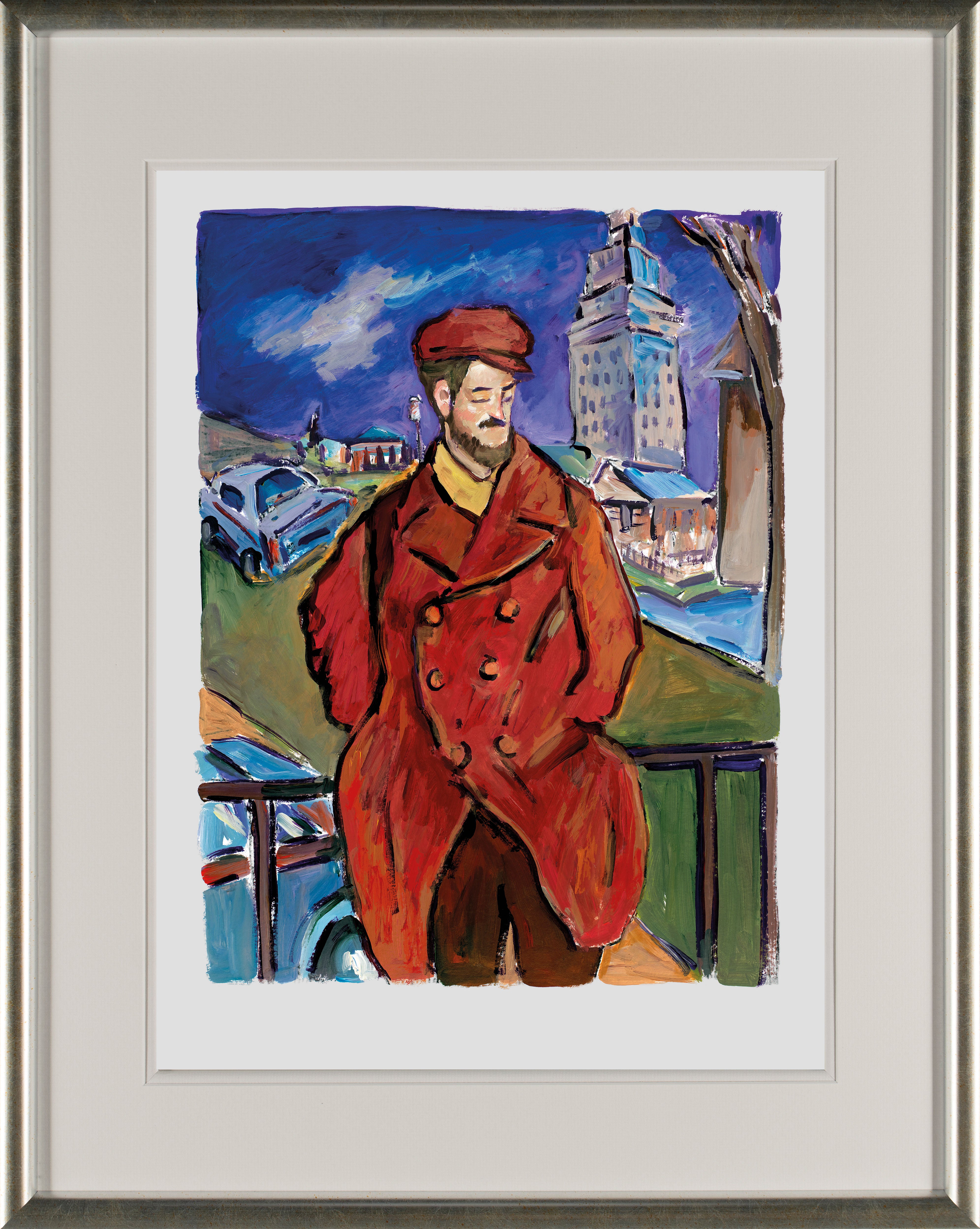 BDY Standard Drawn Blank Man On A Bridge 02 