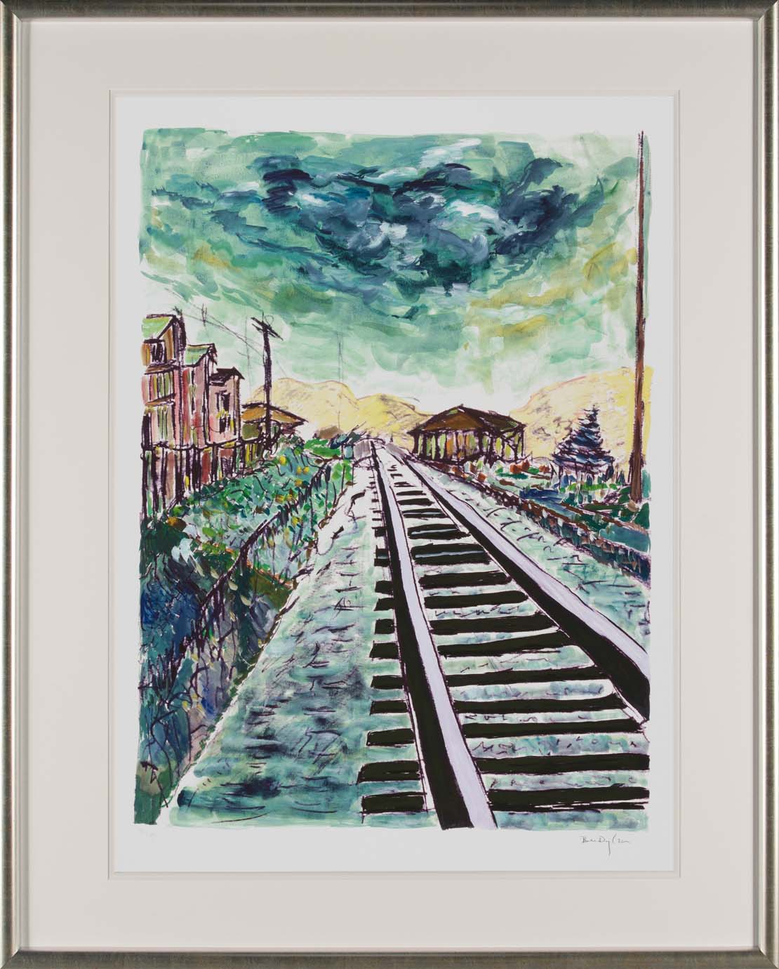 BDY TRAIN TRACKS   GREEN 3 