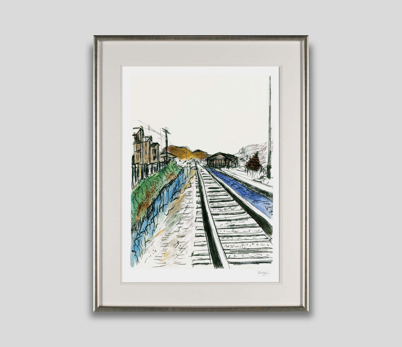 BDY Train Tracks White 