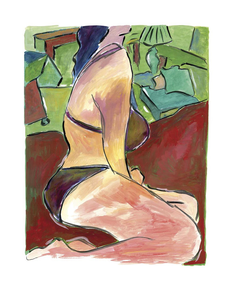 bdy woman on a bed 2010