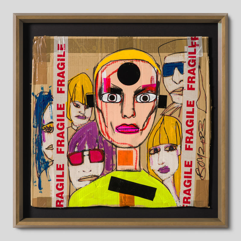 BGE ORI POR 34114 Untitled (Painting On Cardboard) 1 