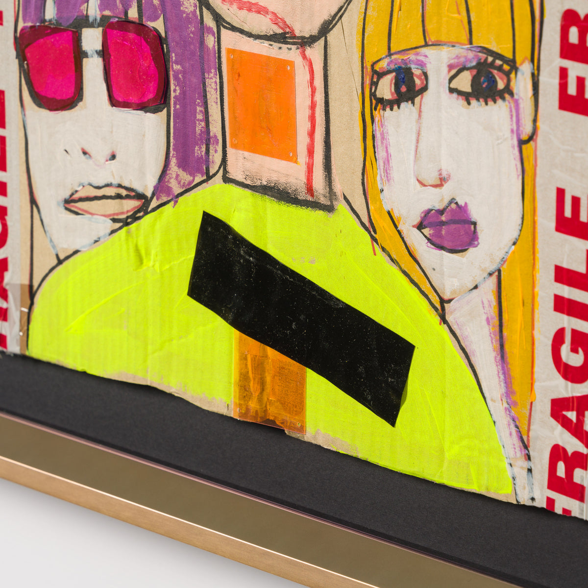 BGE ORI POR 34114 Untitled (Painting On Cardboard) 5 