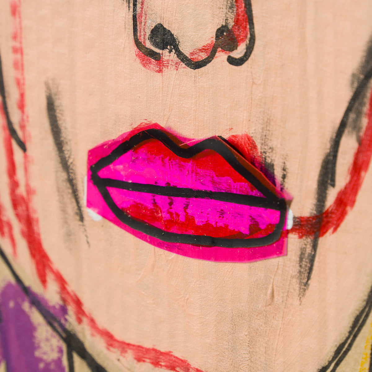 BGE ORI POR 34114 Untitled (Painting On Cardboard) 8 