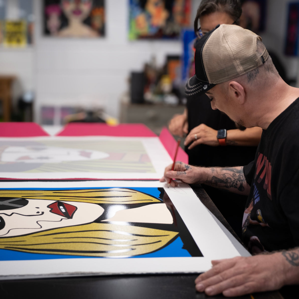 Product image 1 for boy-george-fame-framed-set-of-four