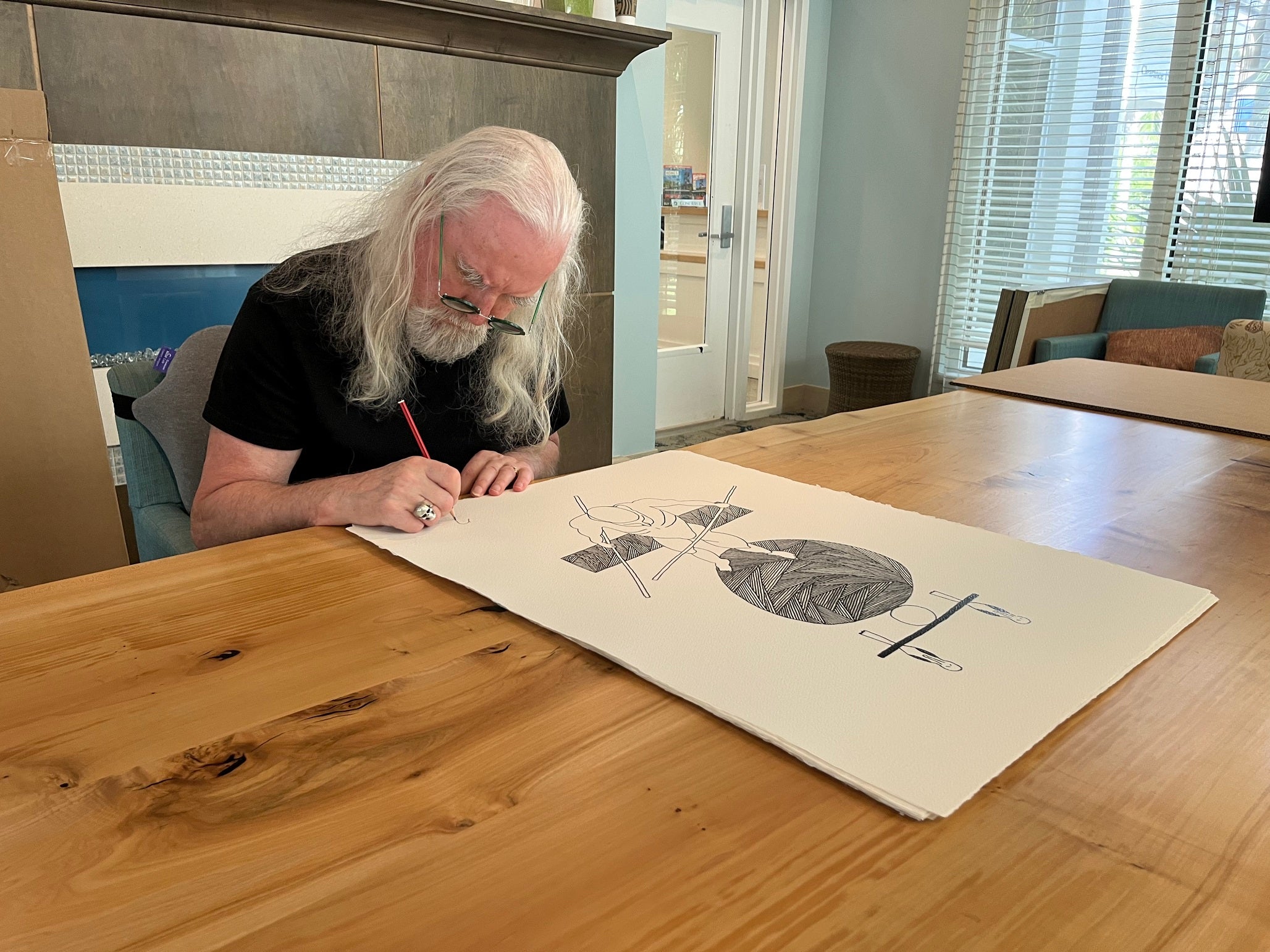 Billy Connolly Signing Artwork by Castle Fine Art (2) 