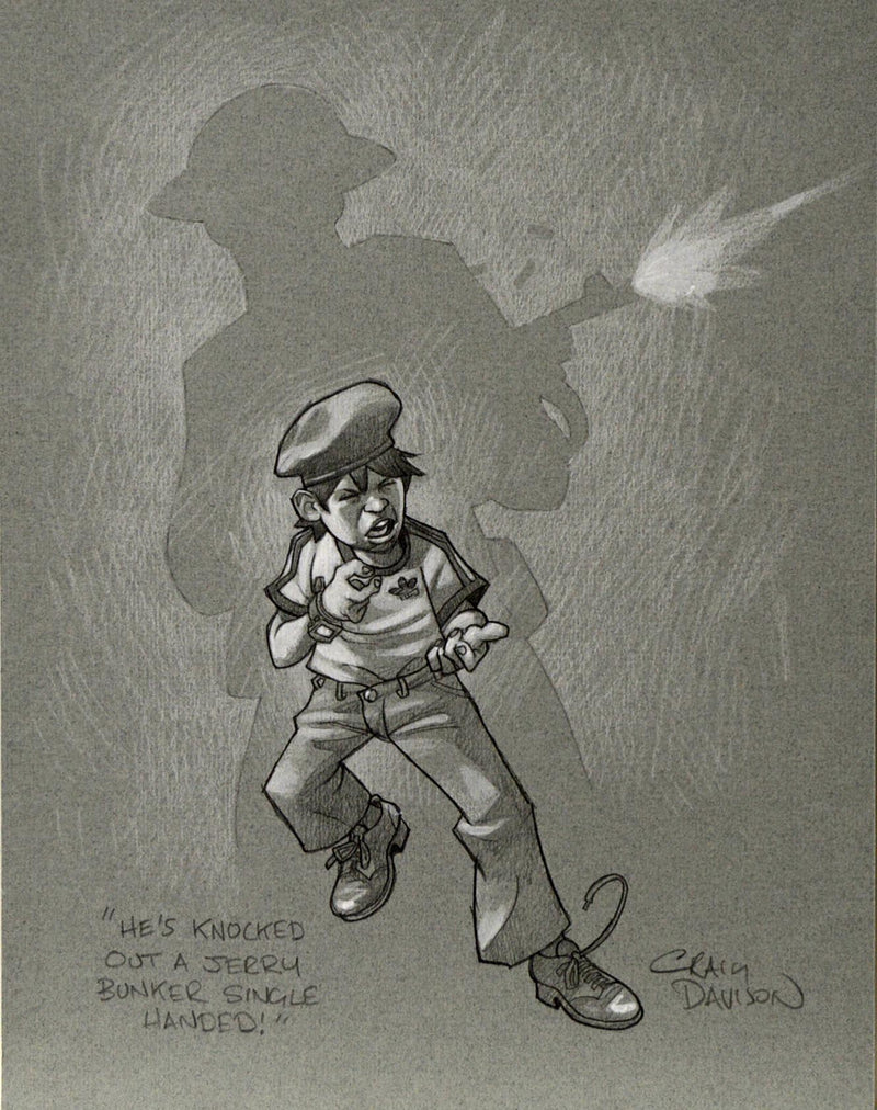 CDA   He s Knocked Out A Jerry Bunker Single Handed 