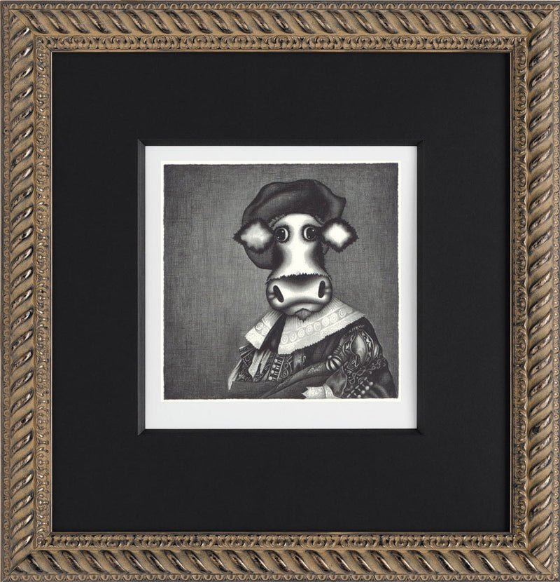 csgc111 study of the laughing cowvalier f