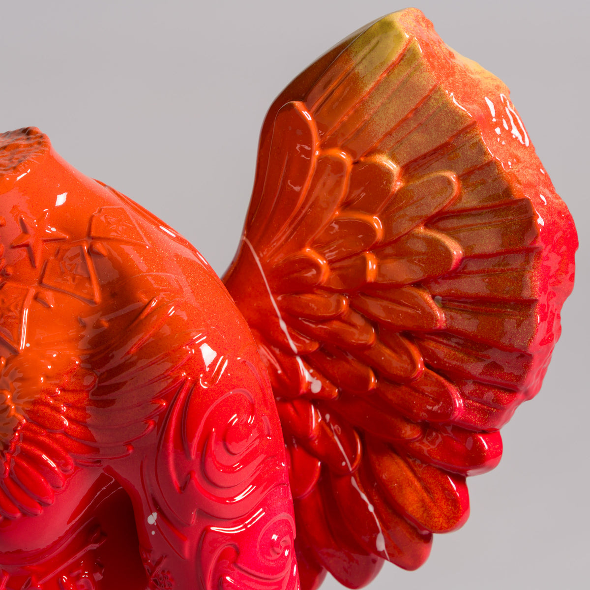 DLN Fallen Angel (Mini red and orange graffiti) 6 