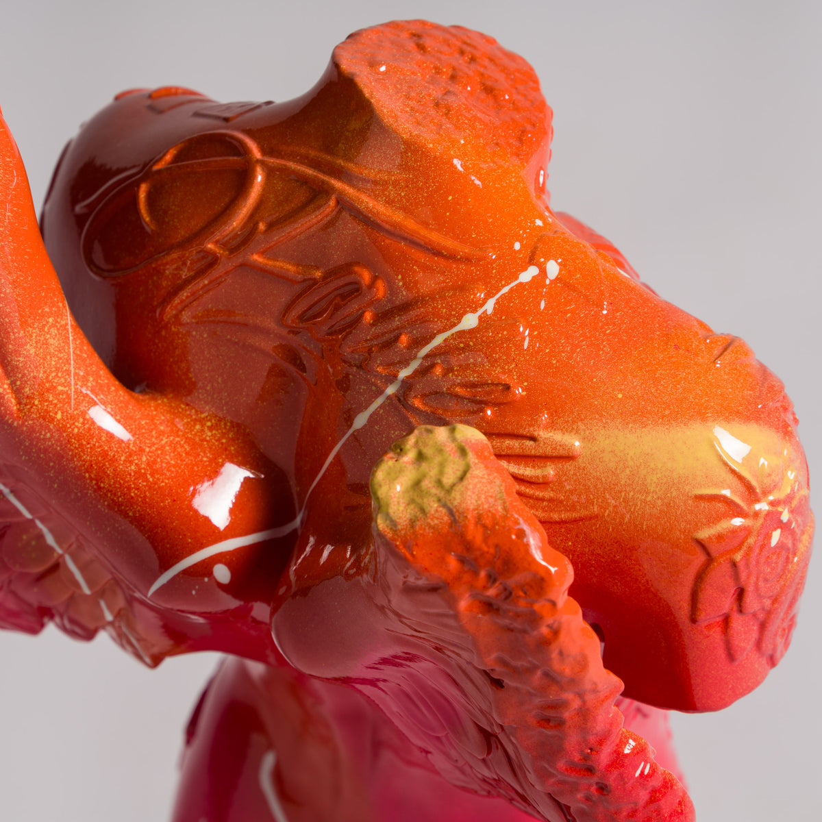 DLN Fallen Angel (Mini red and orange graffiti) 7 