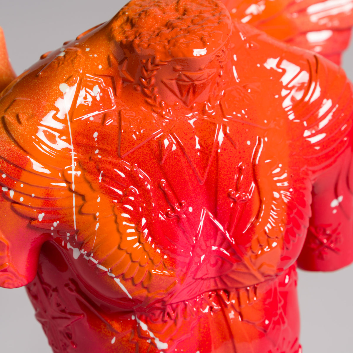 DLN Fallen Angel (Mini red and orange graffiti) 9 