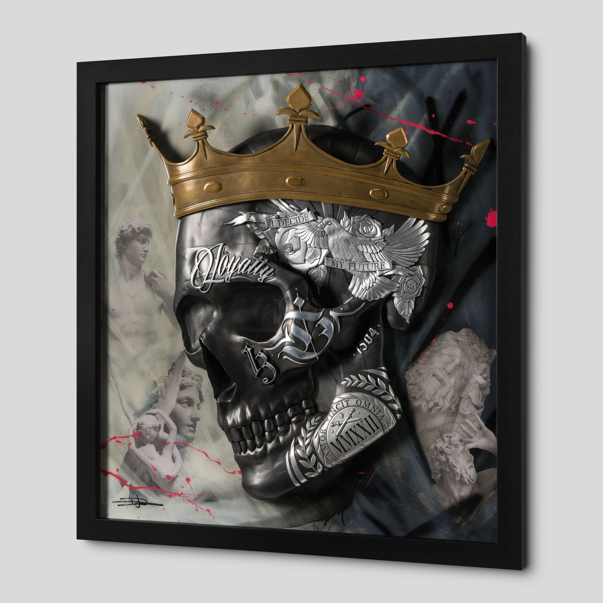 DLN ORI POR 29894 Heavy Is The Head That Wears The Crown (Iron   Silver Leaf) 2 