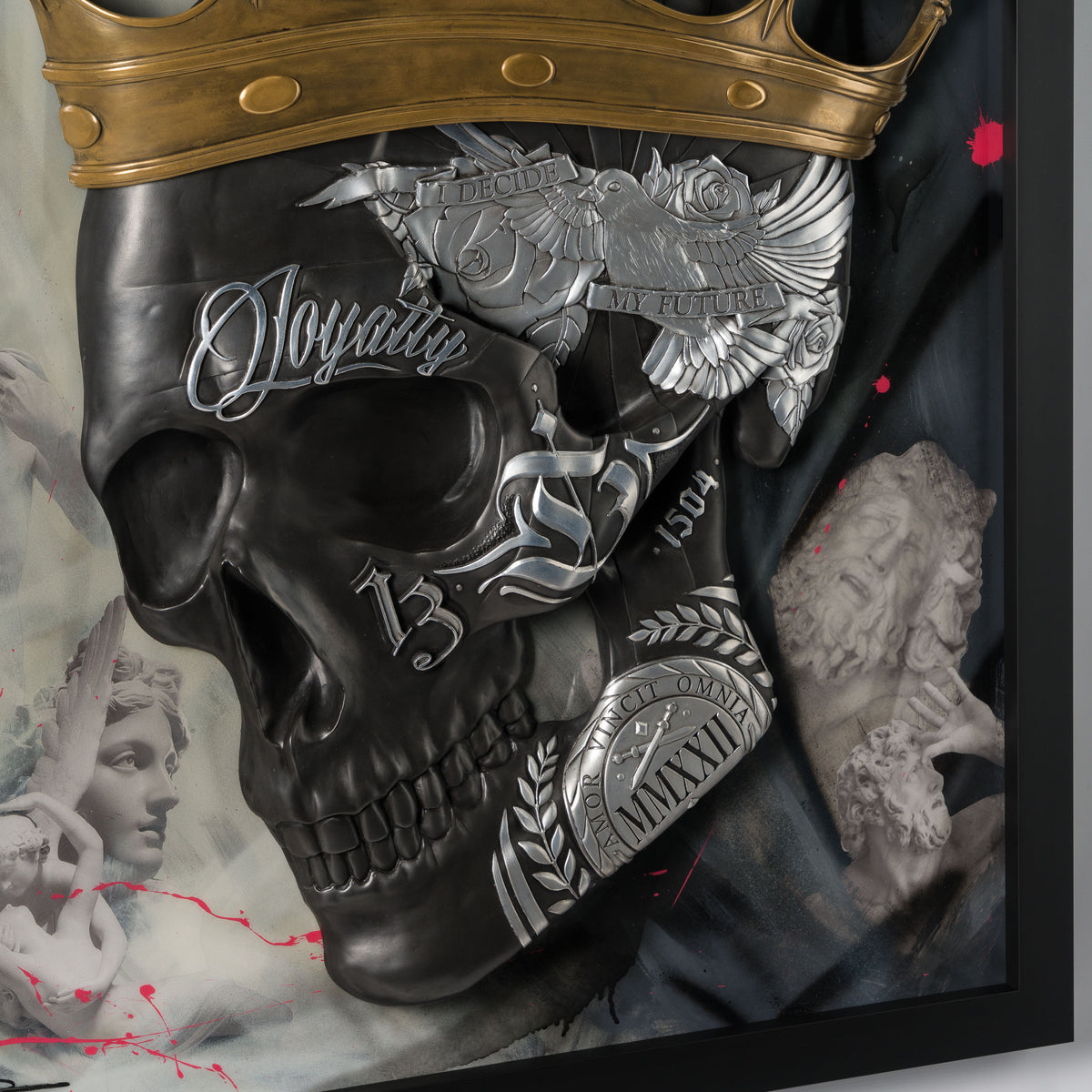 DLN ORI POR 29894 Heavy Is The Head That Wears The Crown (Iron   Silver Leaf) 7 