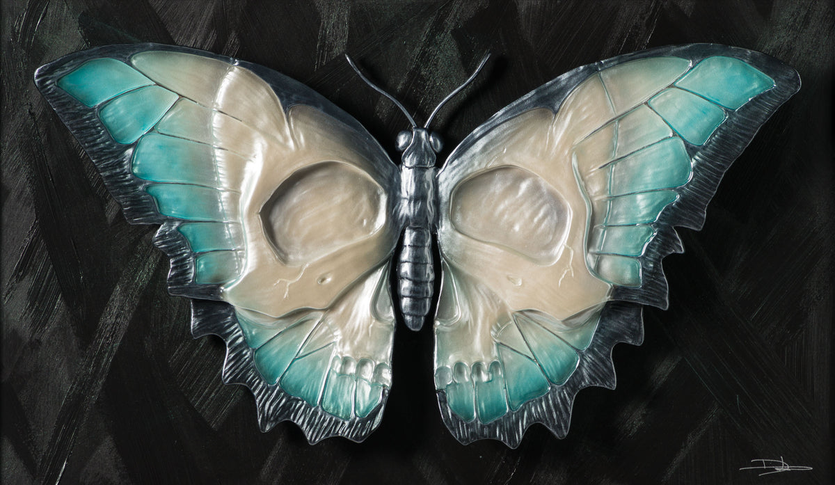 DLN ORI POR 31958 Skullyfly (Teal Pearl) 31 