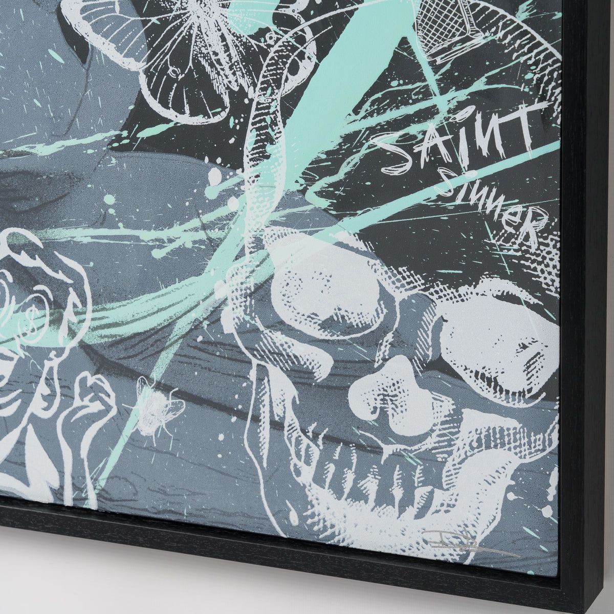 DLN ORI POR 33246 A Glimpse Of Bliss, A Taste Of Heaven (Black & Teal) 4 