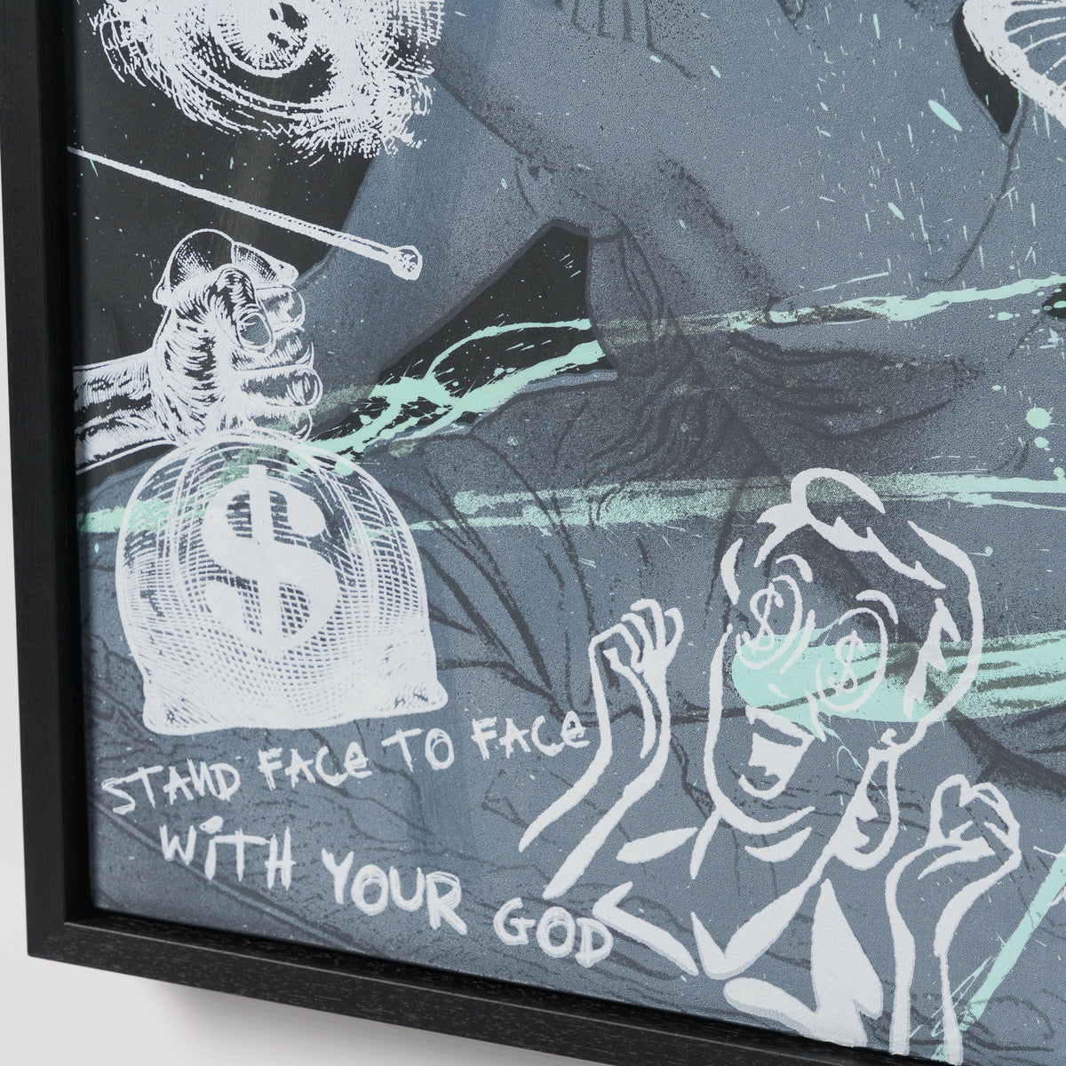 DLN ORI POR 33246 A Glimpse Of Bliss, A Taste Of Heaven (Black & Teal) 5 