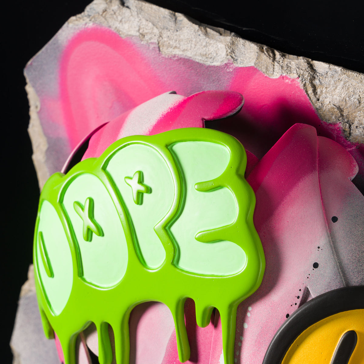 DLN ORI POR 33257 Urban Relic Heart (Pink & Teal) 7 