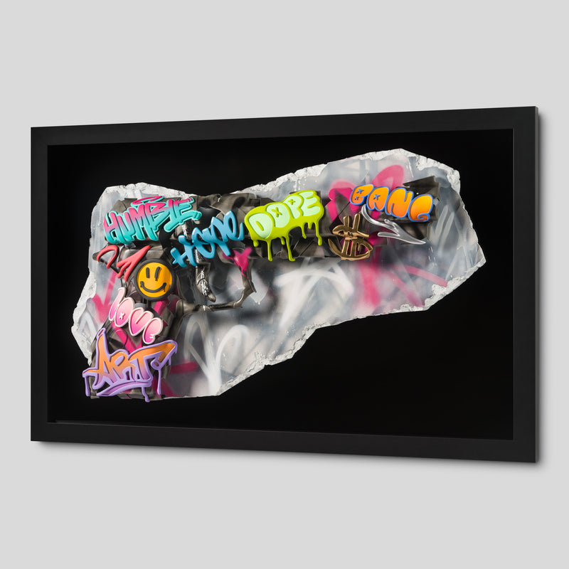 DLN ORI POR 34352 Big Bang (Grey White Pink Graffiti) 2 