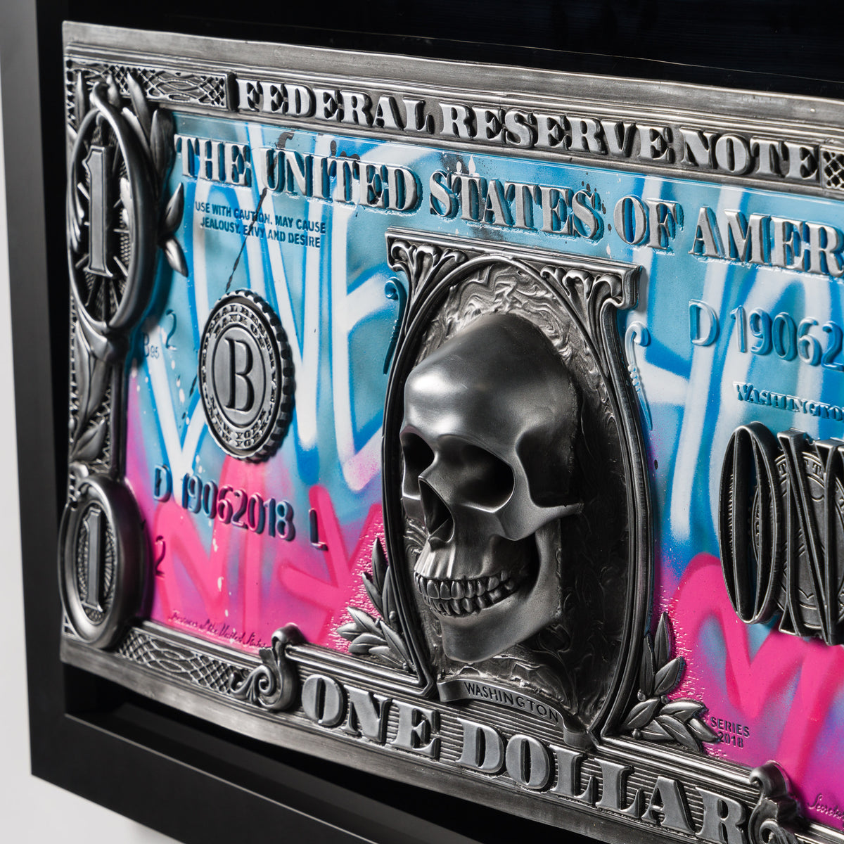 DLN ORI POR 34851 Use With Caution (Pink On Blue Graffiti) 4 