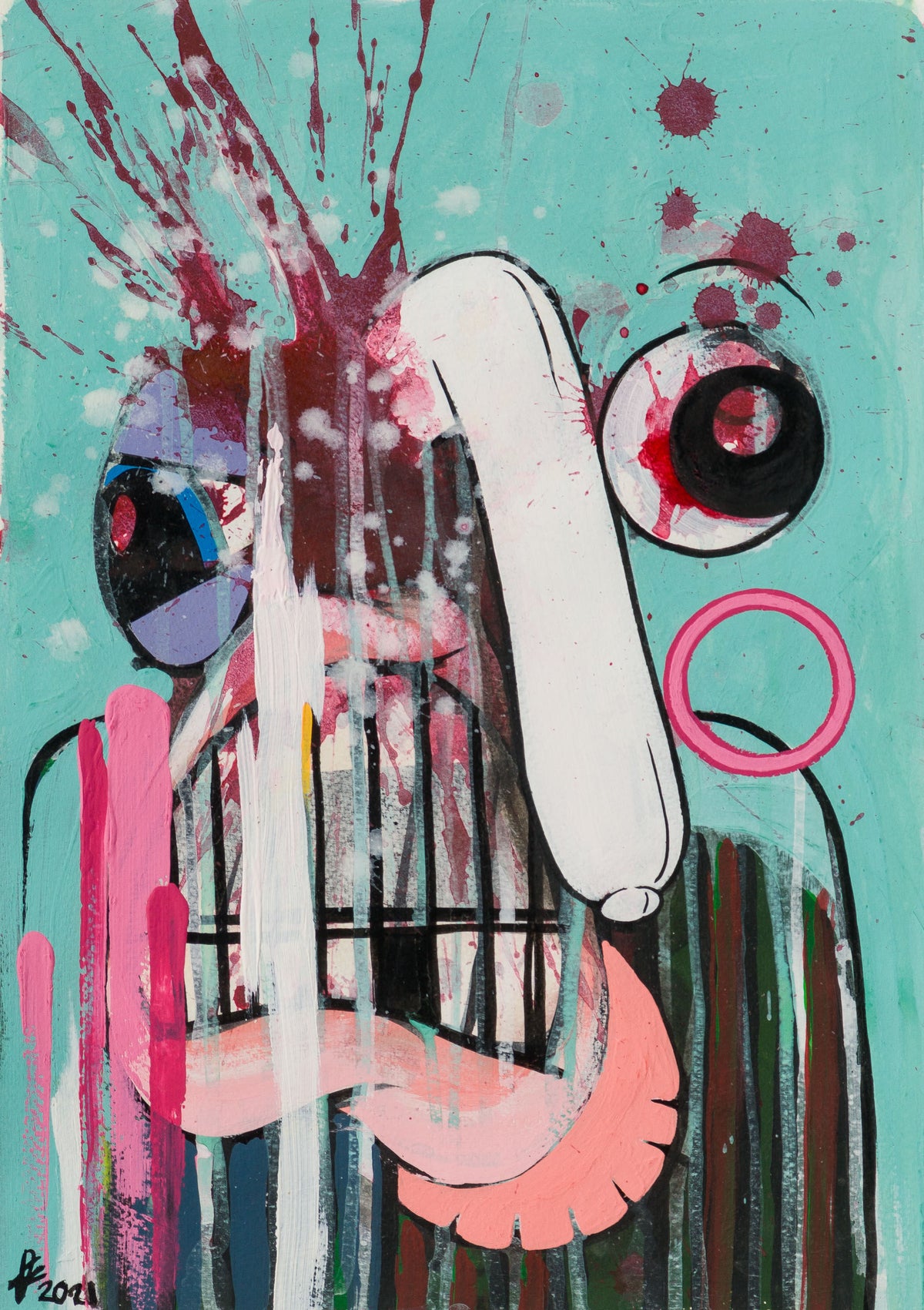 DMA ORI POR 33057 Exploding Head 20 (Blue II) 31 