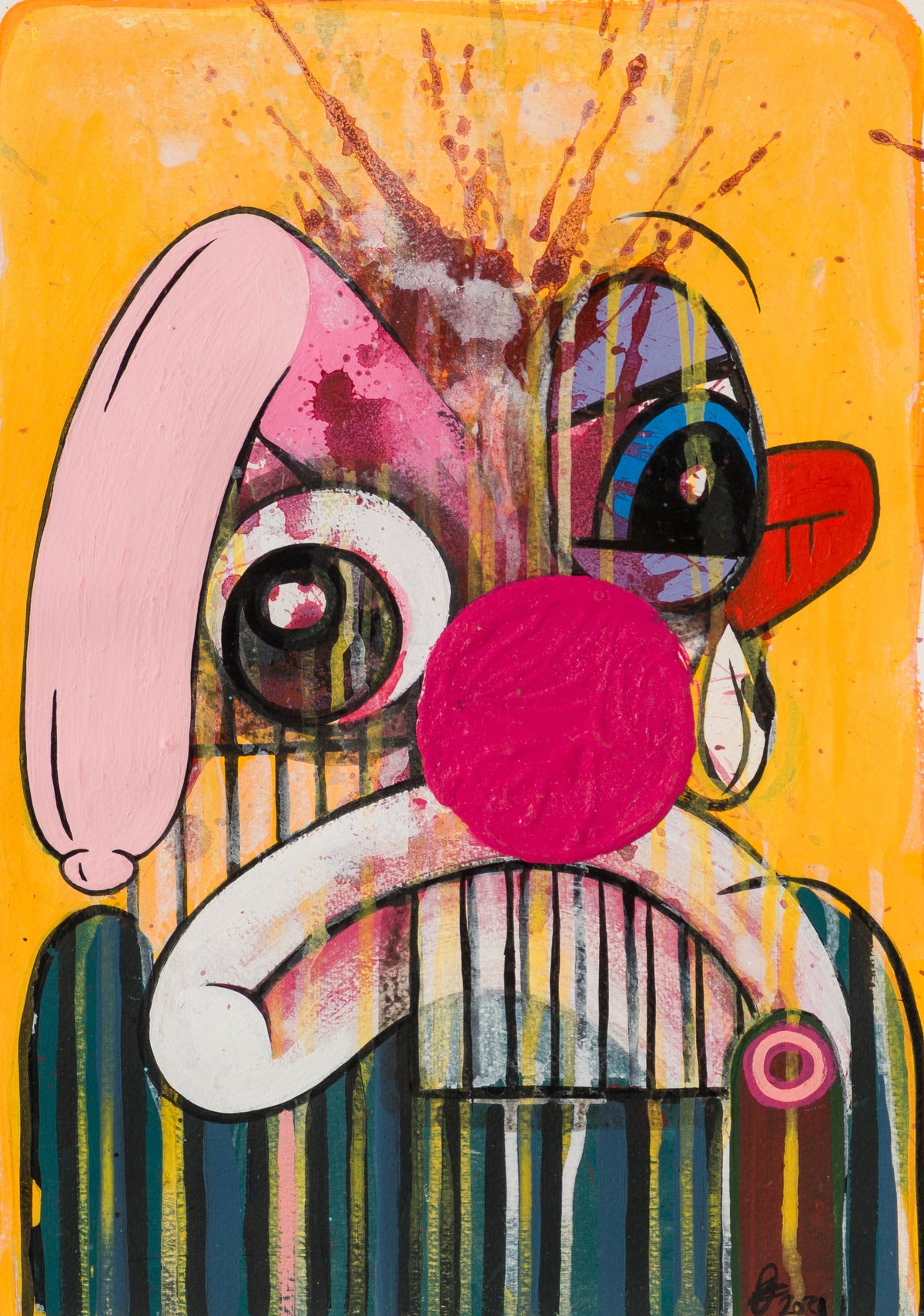 DMA ORI POR 33058 Exploding Head 20 (Orange Tear) 31 