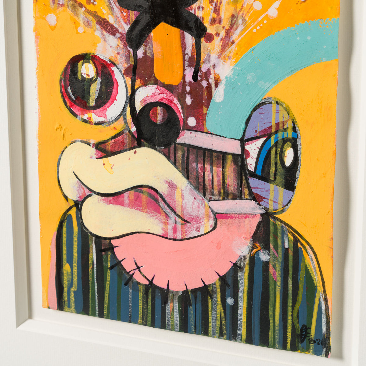 DMA ORI POR 33061 Exploding Head 20 (Orange Lips) 4 