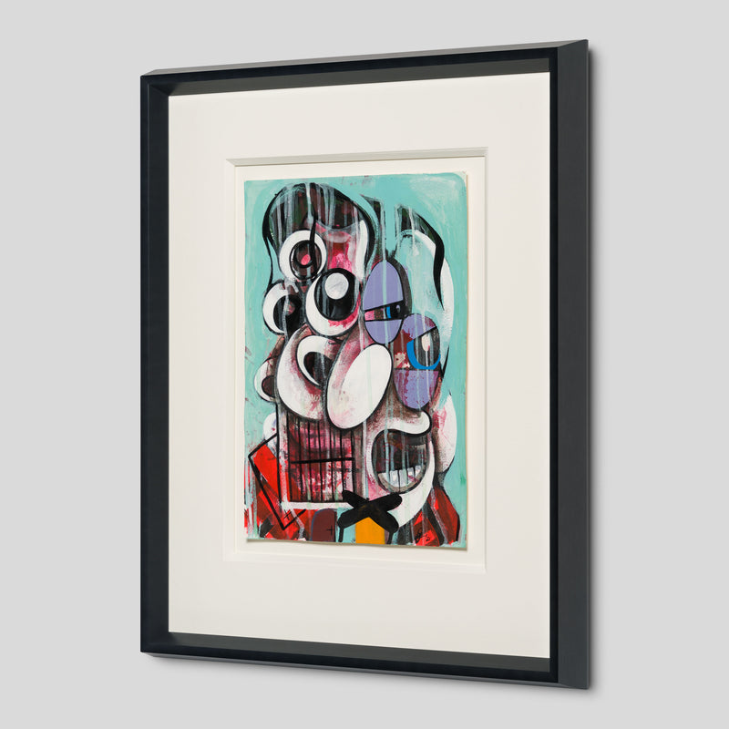 DMA ORI POR 33080 Study For A Portrait Of JK (Blue) 2 