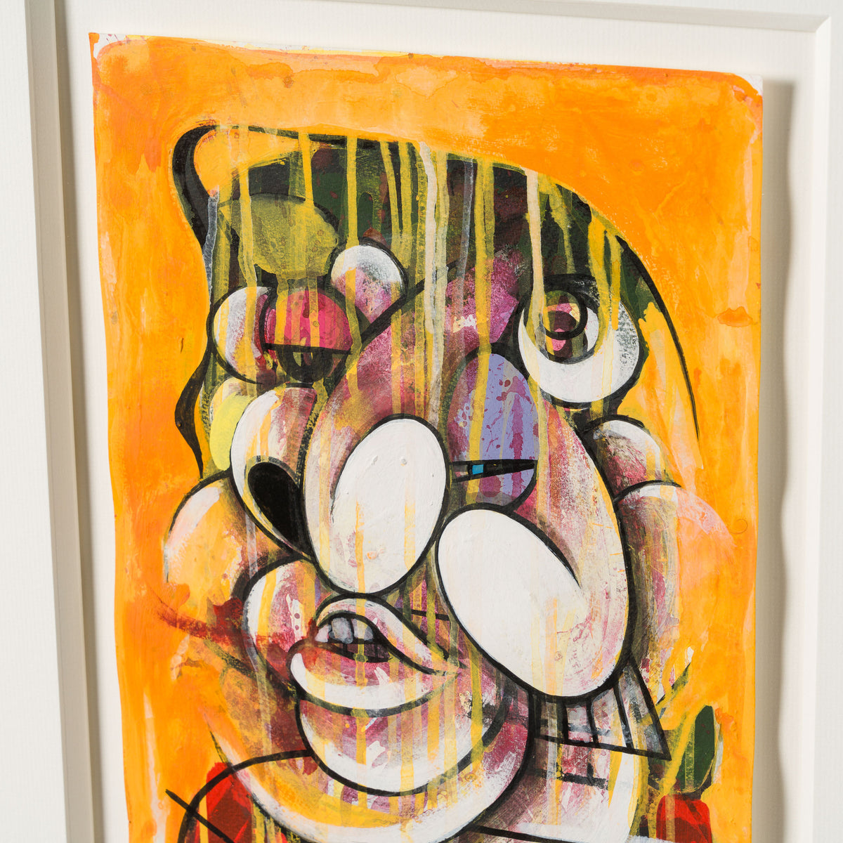 DMA ORI POR 33083 Study For A Portrait Of JK (Orange II) 4 