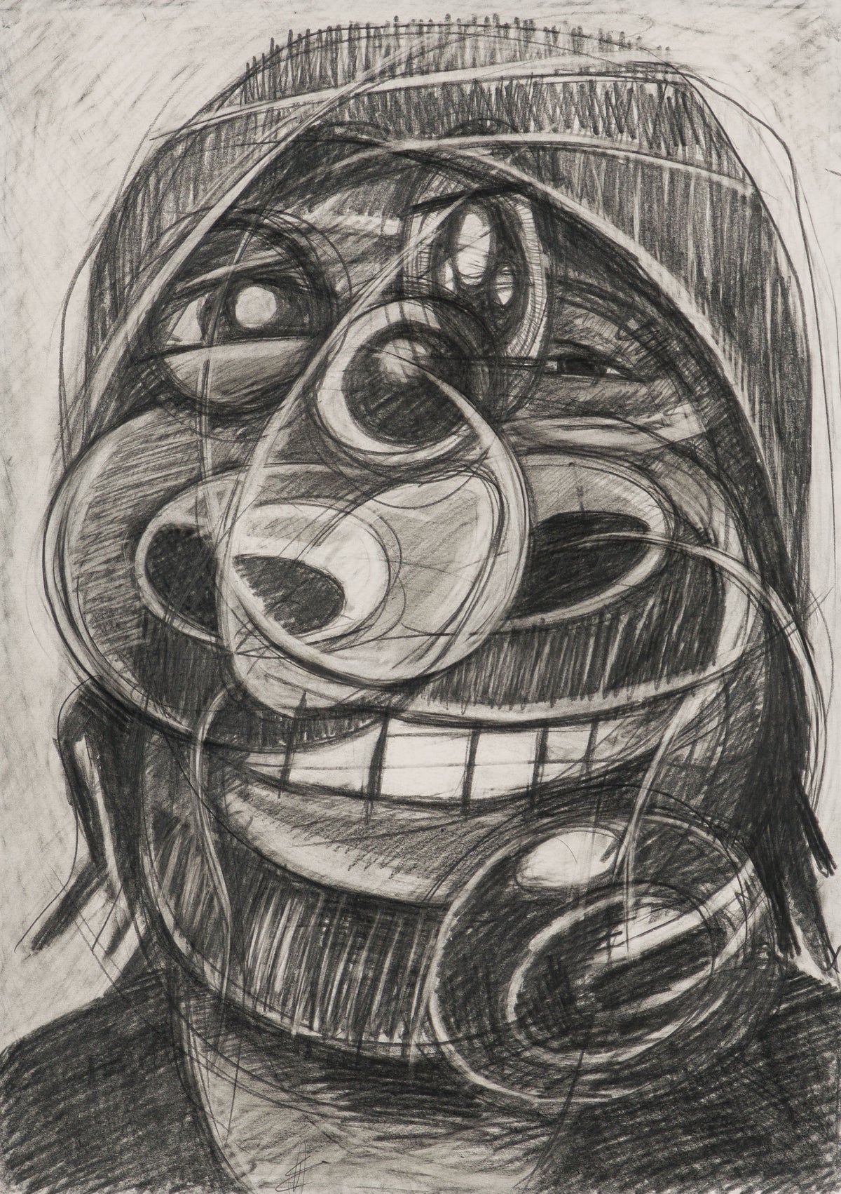 DMA ORI POR 33154 Study for Self Portrait of Lindon C I 31 