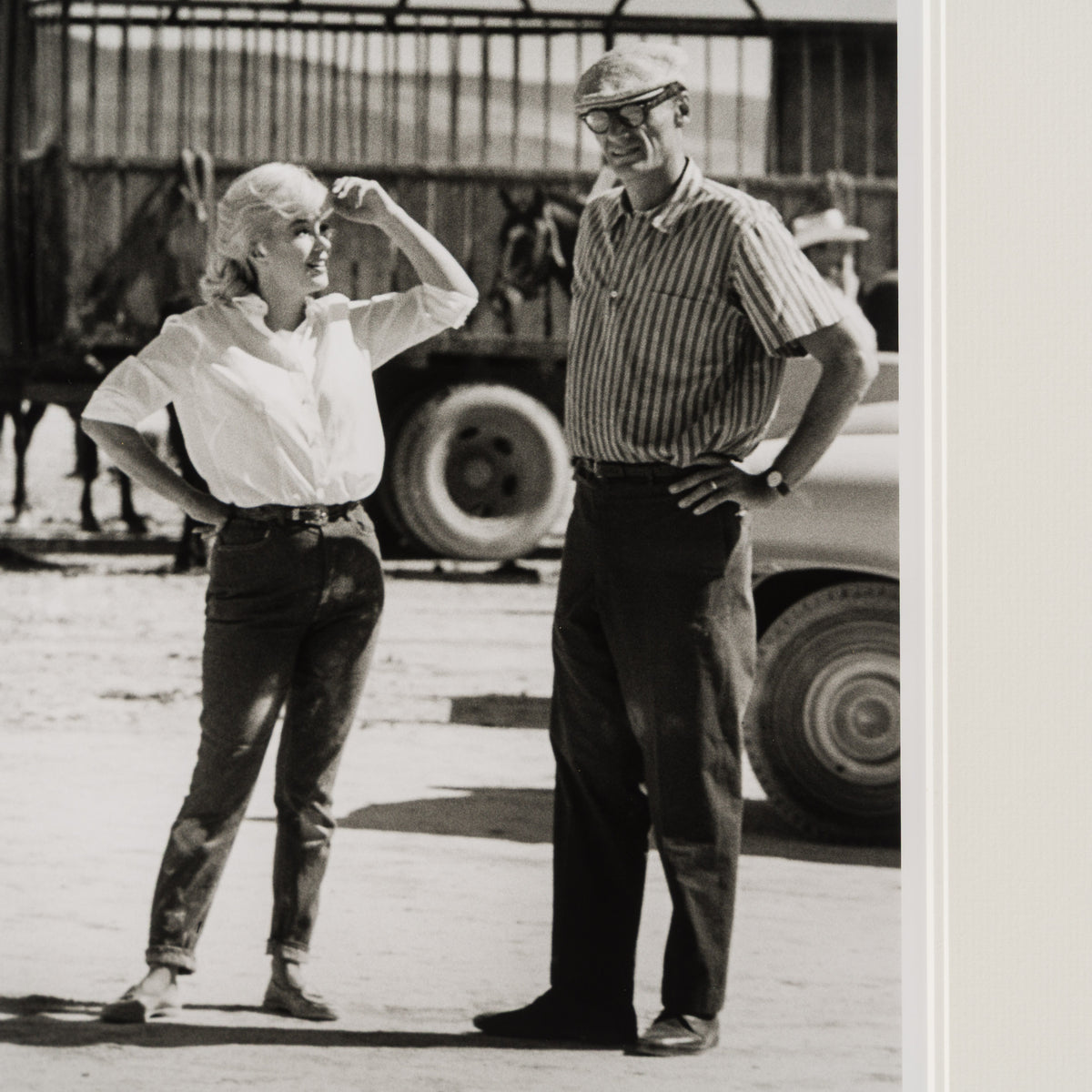 Product image 2 for eve-arnold-with-arthur-miller-on-set-3a-small