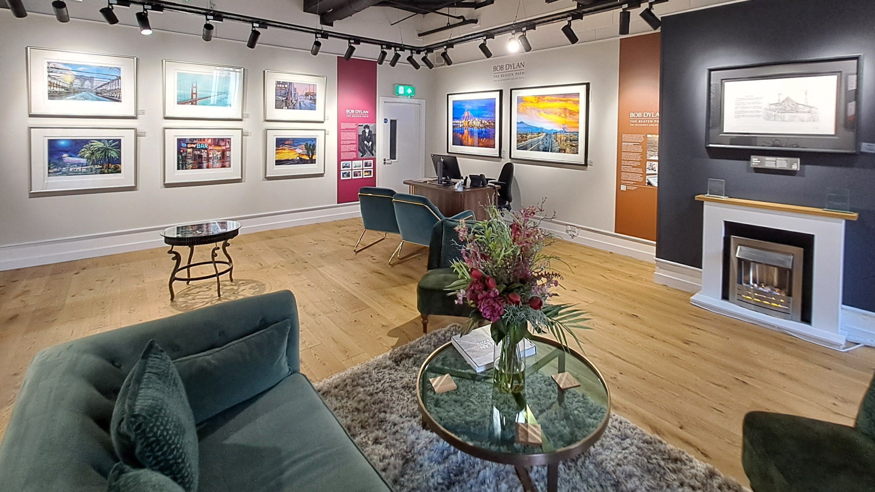 Product image 1 for bob-dylan-the-beaten-path-2023-set-of-six-editions-unframed