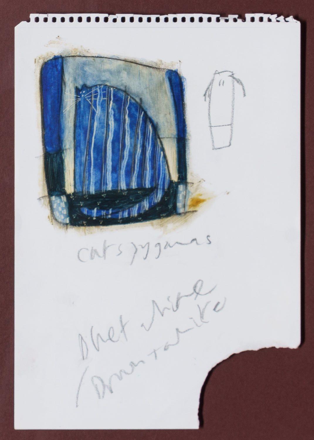 GNA ORI HUM 89181 3 Study For Cats Pyjamas 