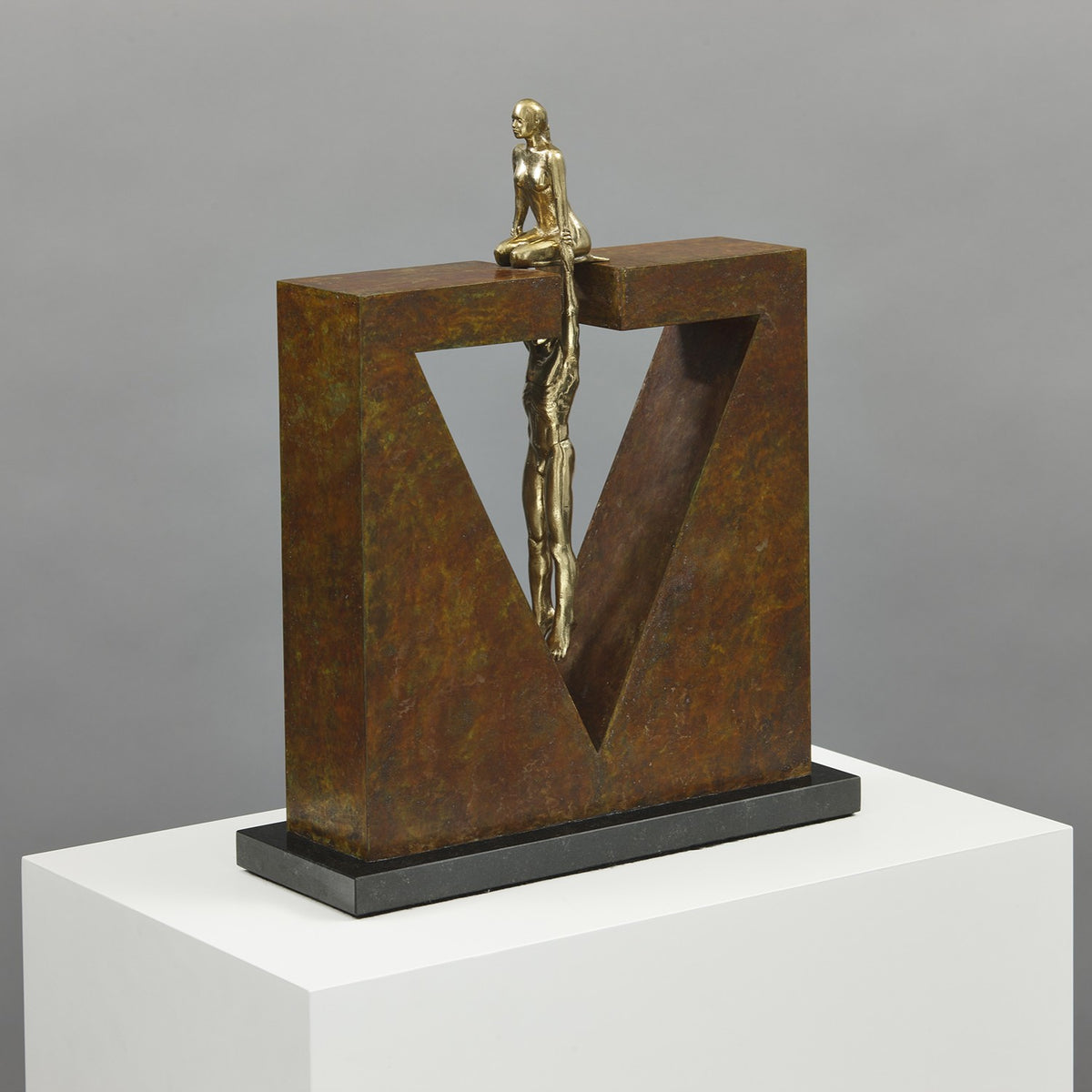 Gravity | Female | Polished Bronze