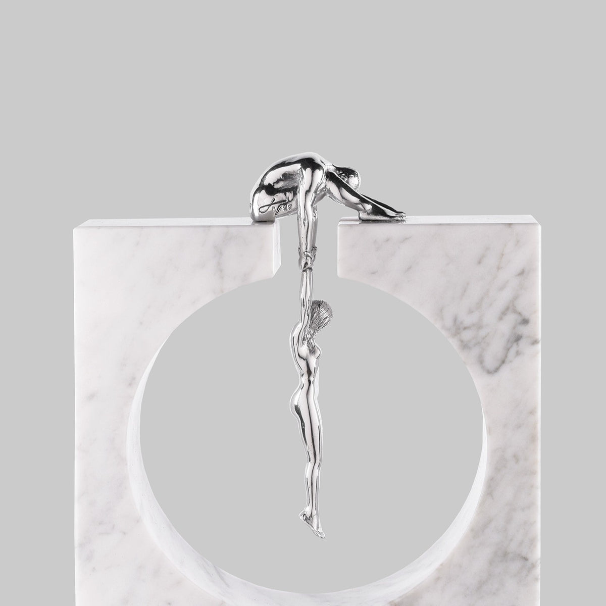 Gravity | Male | Carrara Marble and Aluminium