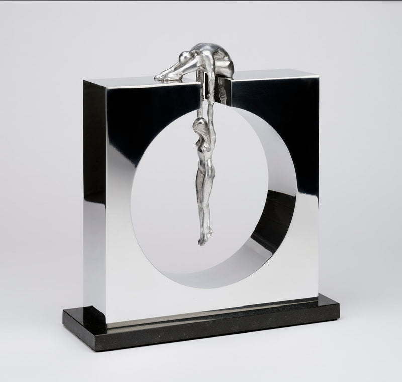 Gravity Male (Aluminium on granite base) new 