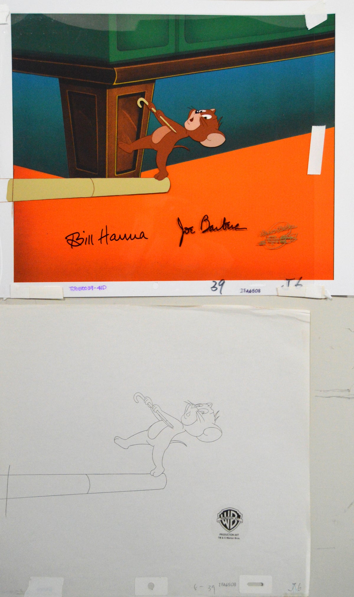 HBR ORI Jerry (8) OPC with Matching Drawing (IFA6508) 54 x 31 cm s HBROR0219 