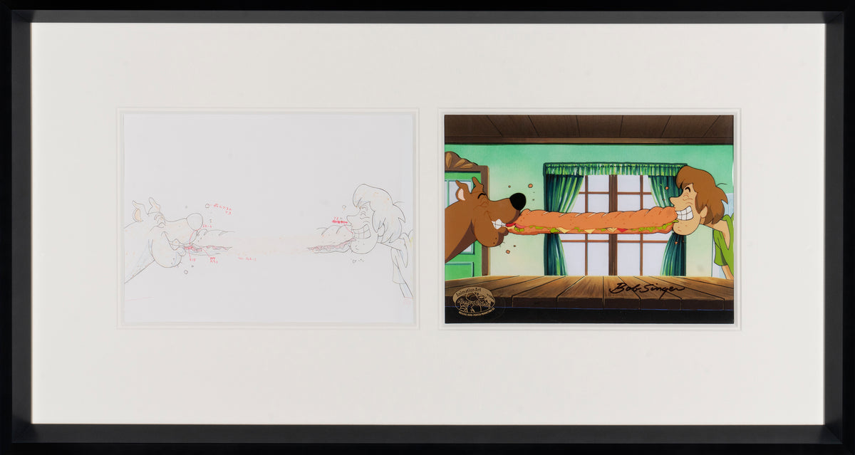 HBR ORI POR 26530 4 Scooby and Shaggy 1 OPC and OPD 