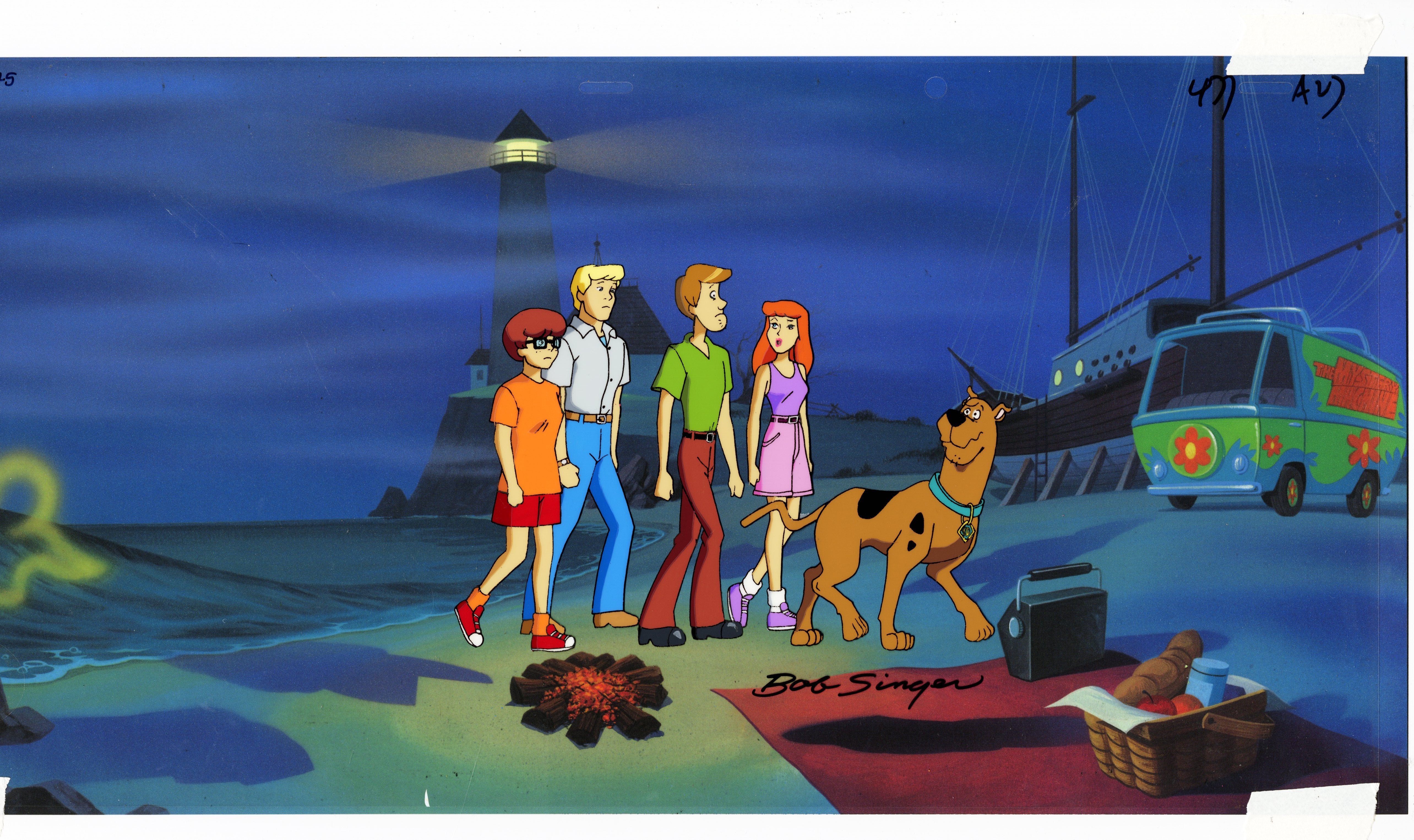 HBR ORI Scooby Doo Pan OPC (2) (IFA 2875) Printed BG 