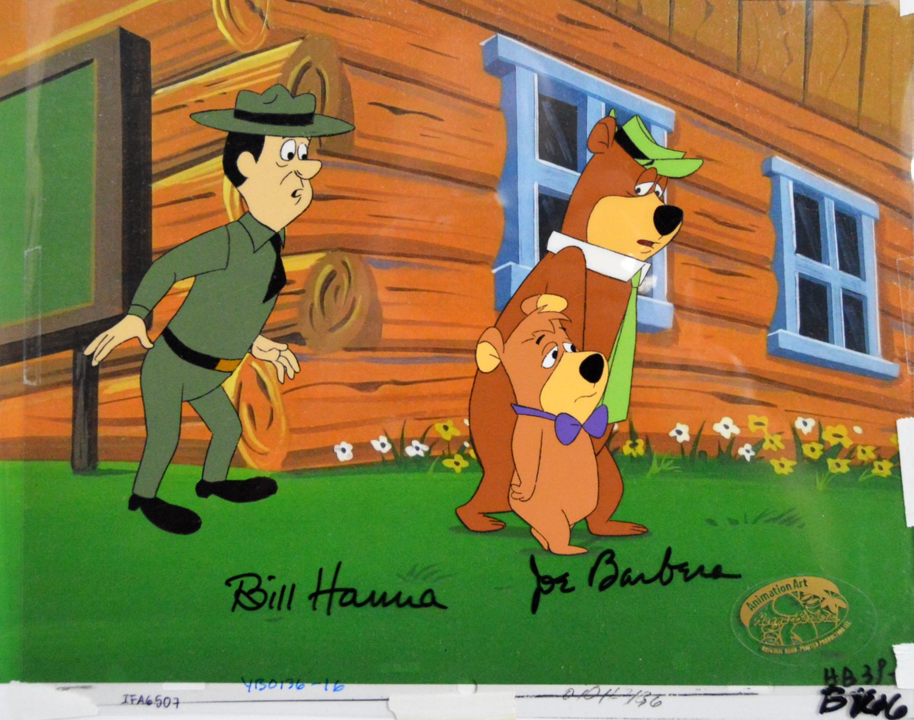 HBR ORI Yogi, Boo Boo, Ranger Smith OPC (IFA6507) 24 5 x 30 cm s HBROR0218 