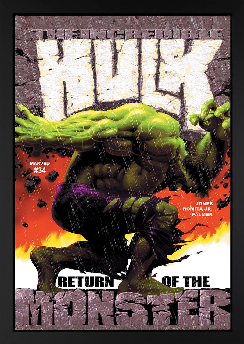 Hulk 34 Framed