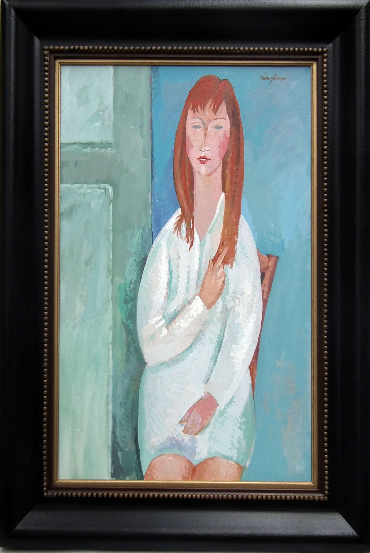 In The Style of Amadeo Modigliani 1918  19 