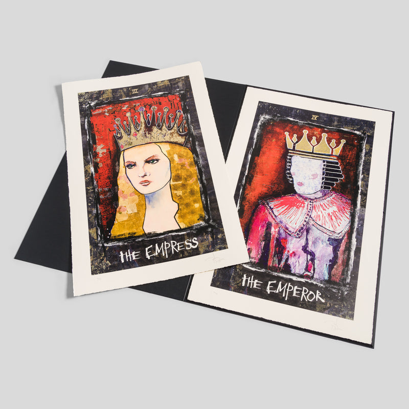 JDE Unframed Set of Four with Portfolio 6 