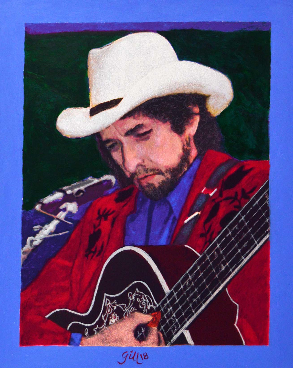 jgi ori bob dylan 0218 enhancedd silkscreen print int ep 505 