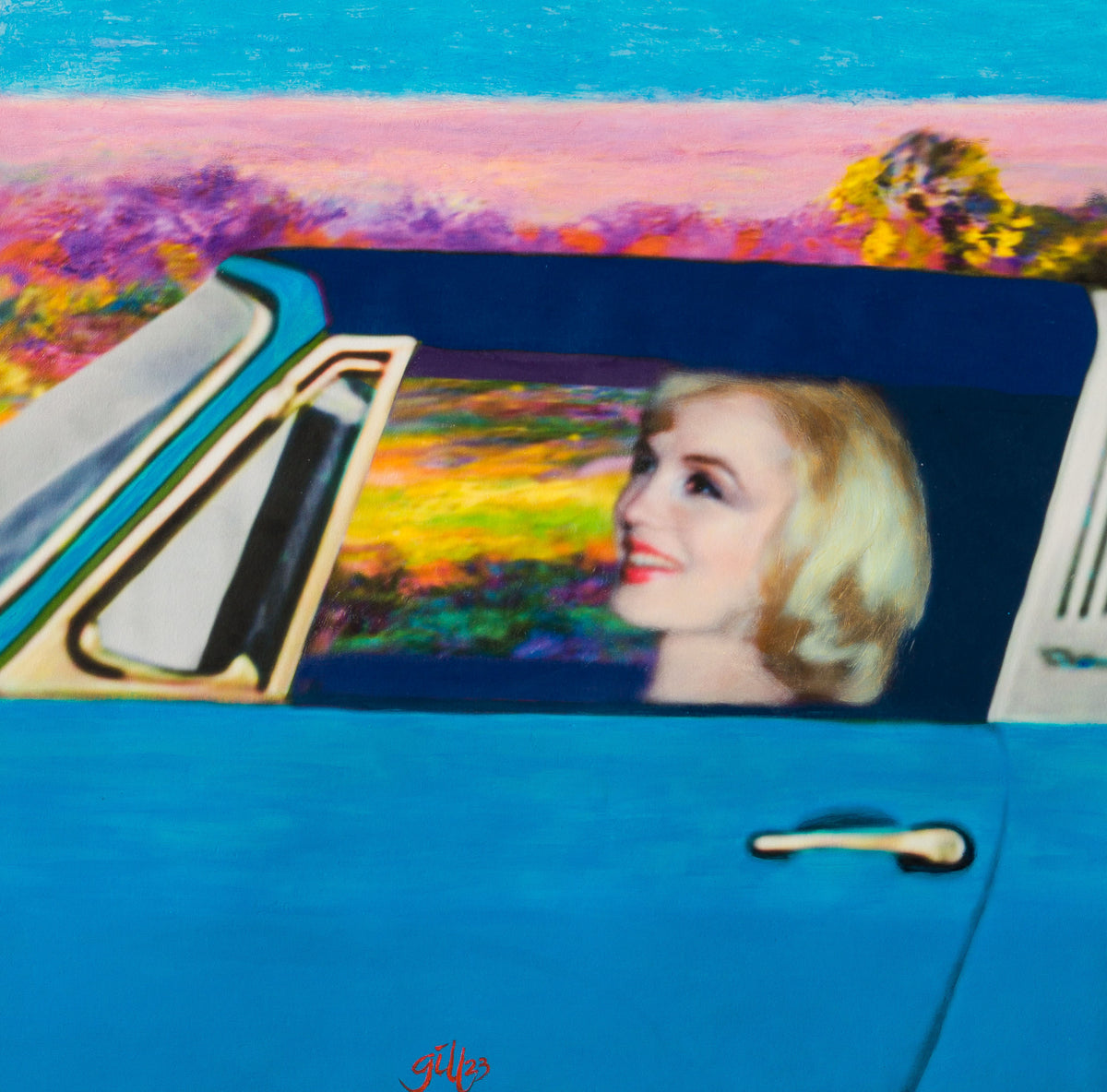 JGI ORI POR 31792 Marilyn In Car, 2023 (1383) 31 