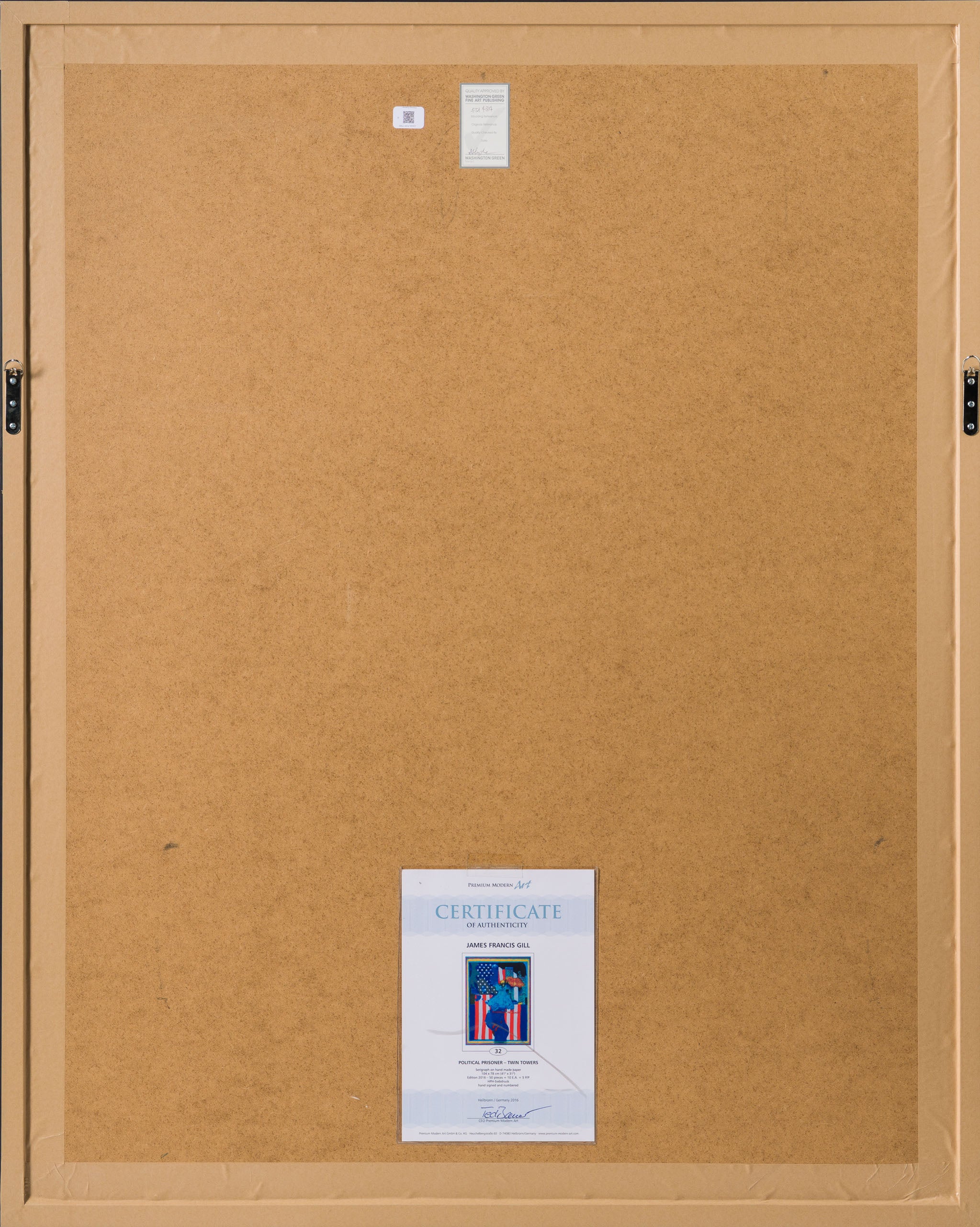 JGI SIL POR 17642 Political Prisoner – Twin Towers 8 